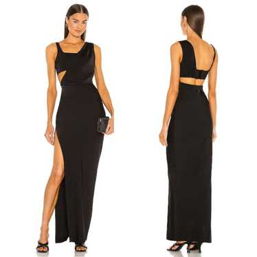 Other NBD Revolve | NWT Andrei Gown Black Satin M… - image 1