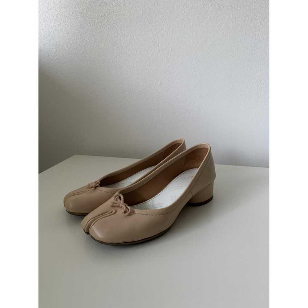 Maison Martin Margiela Tabi leather ballet flats - image 2