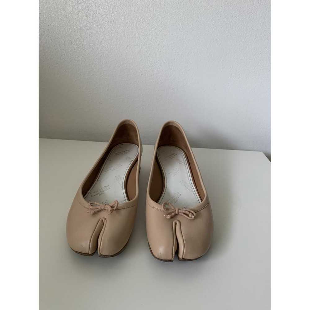 Maison Martin Margiela Tabi leather ballet flats - image 3