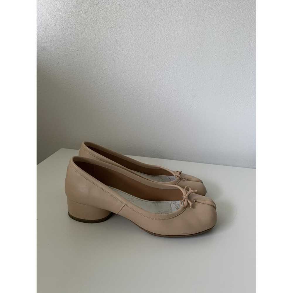 Maison Martin Margiela Tabi leather ballet flats - image 5