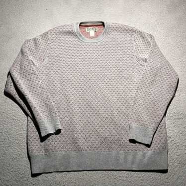 Vintage Luxurious Birdseye Crewneck Knit Long Sle… - image 1