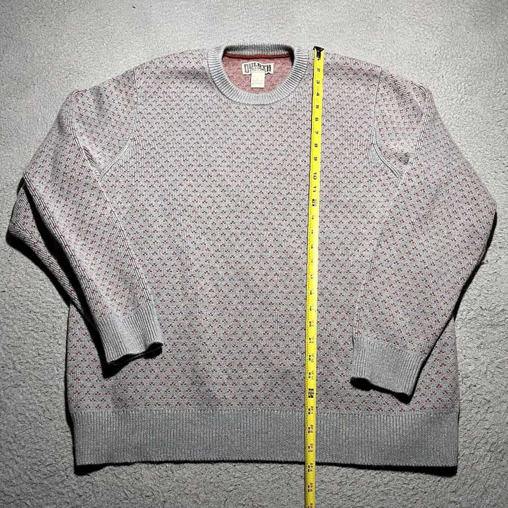 Vintage Luxurious Birdseye Crewneck Knit Long Sle… - image 2