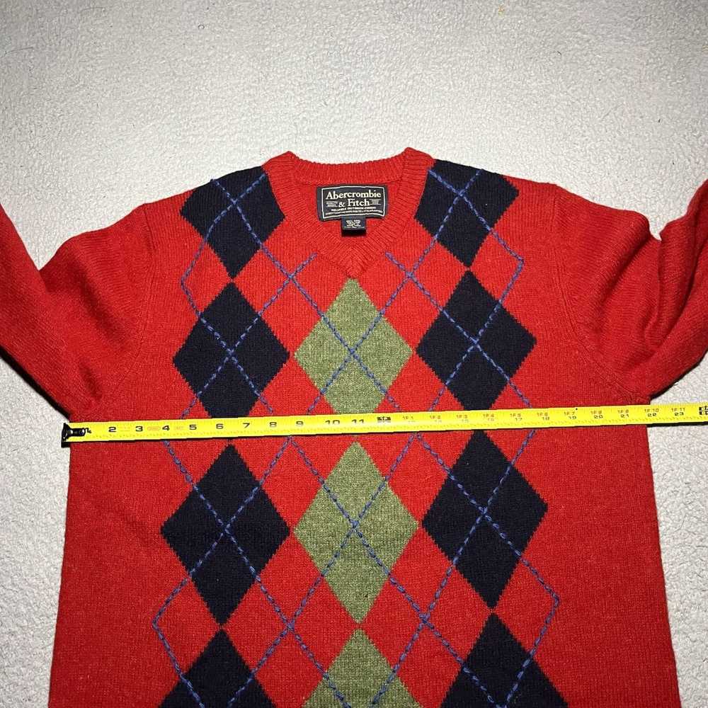 Abercrombie & Fitch Authentic Retro Argyle Shetla… - image 5