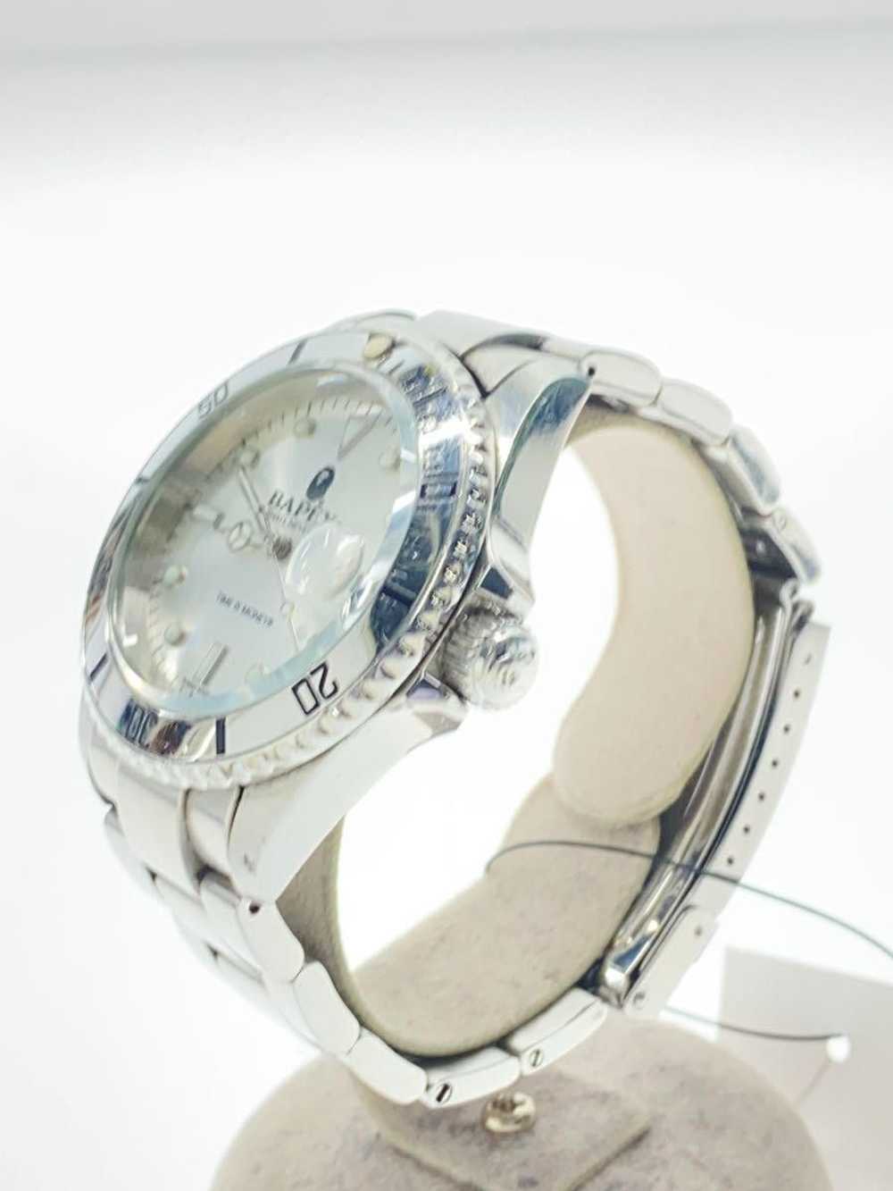 Bape A BATHING APE Stainless Steel Analog Watch S… - image 2