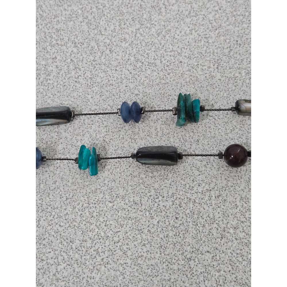 Other Multicolored Stone And Beads Long Single St… - image 2