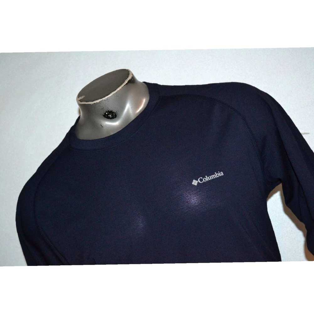 Vintage Gym Ready Blue Polyester Columbia Fishing… - image 2