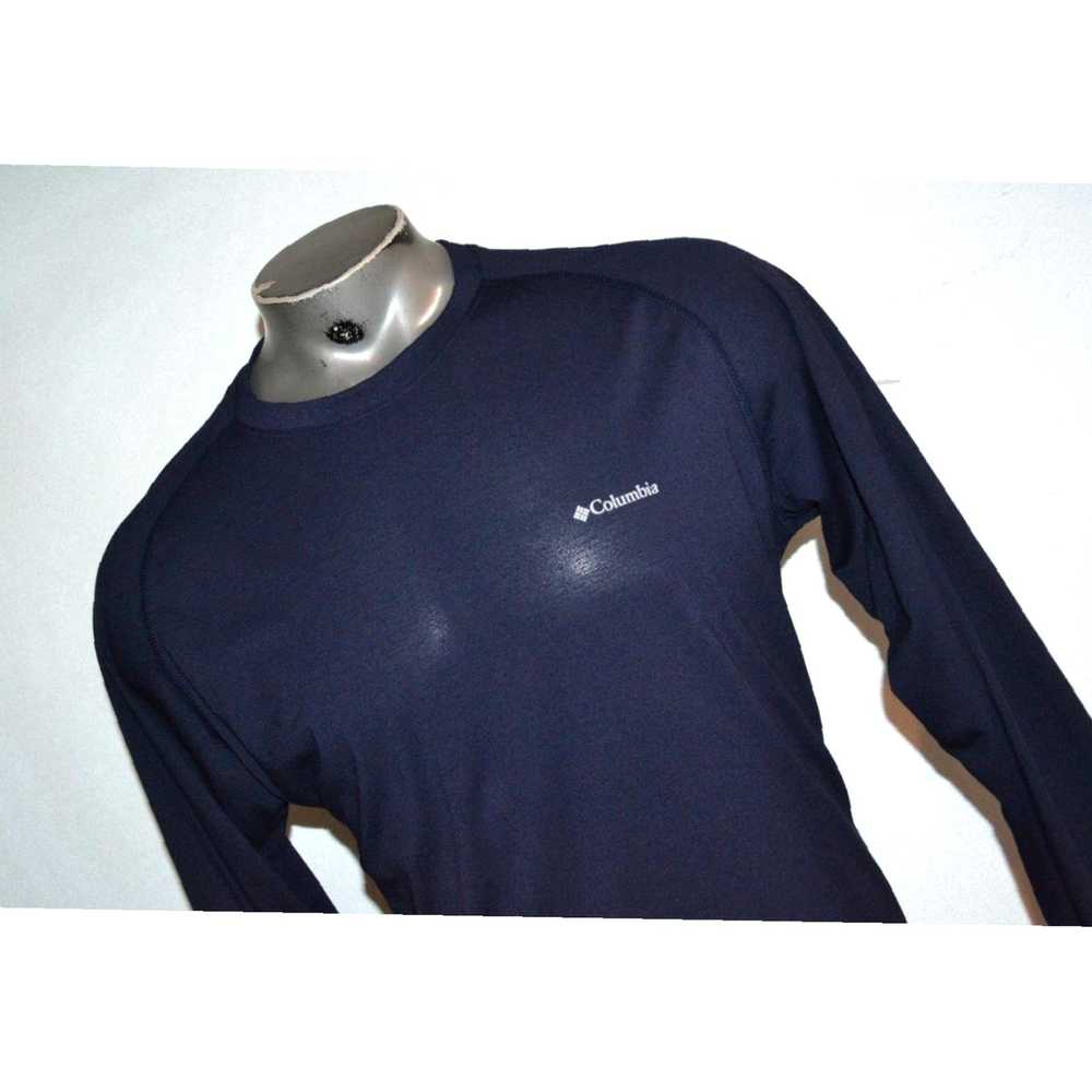 Vintage Gym Ready Blue Polyester Columbia Fishing… - image 3