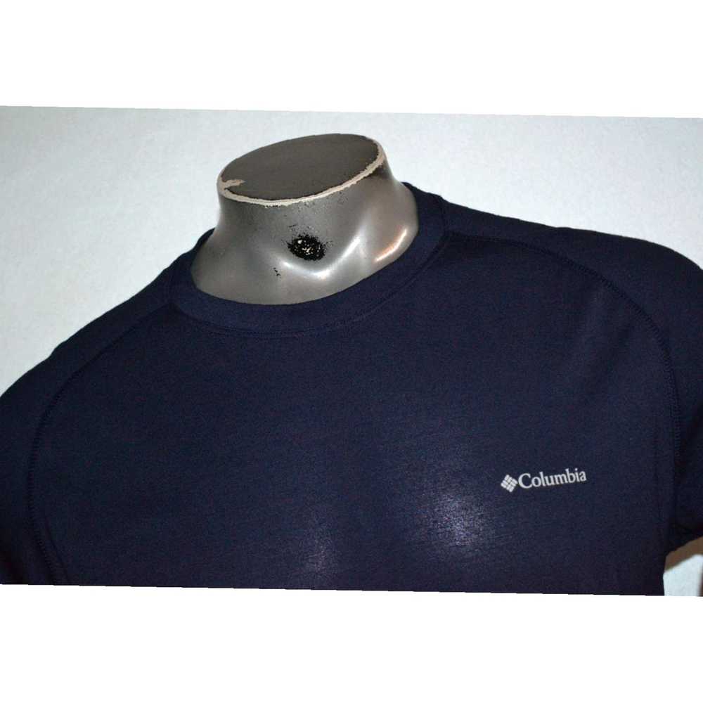 Vintage Gym Ready Blue Polyester Columbia Fishing… - image 4