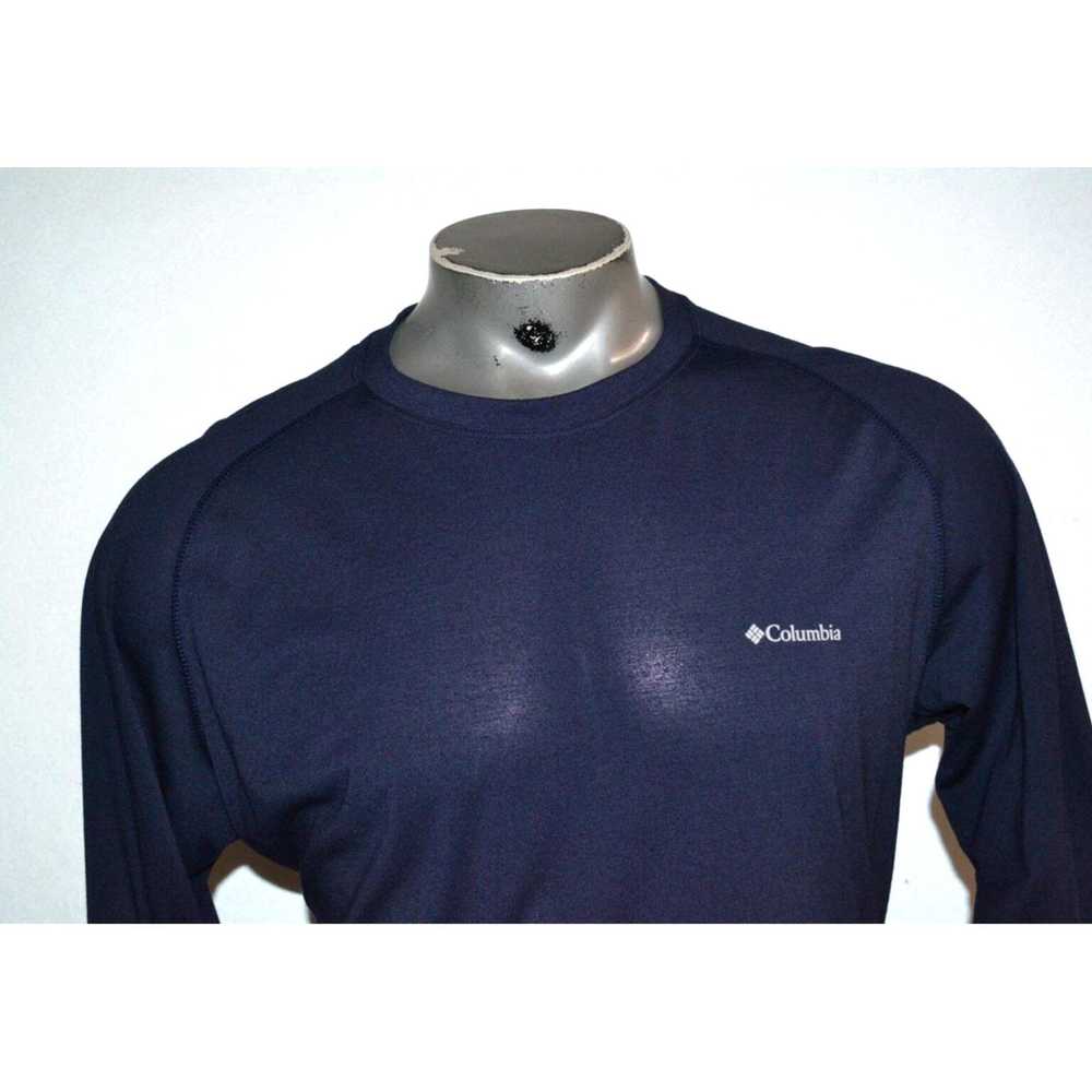 Vintage Gym Ready Blue Polyester Columbia Fishing… - image 5