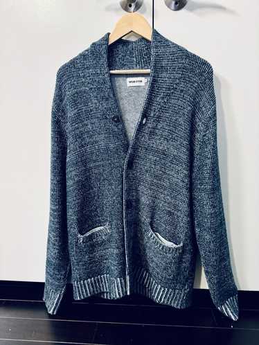 Designer The Crawford Sweater Cardigan in Marled … - image 1