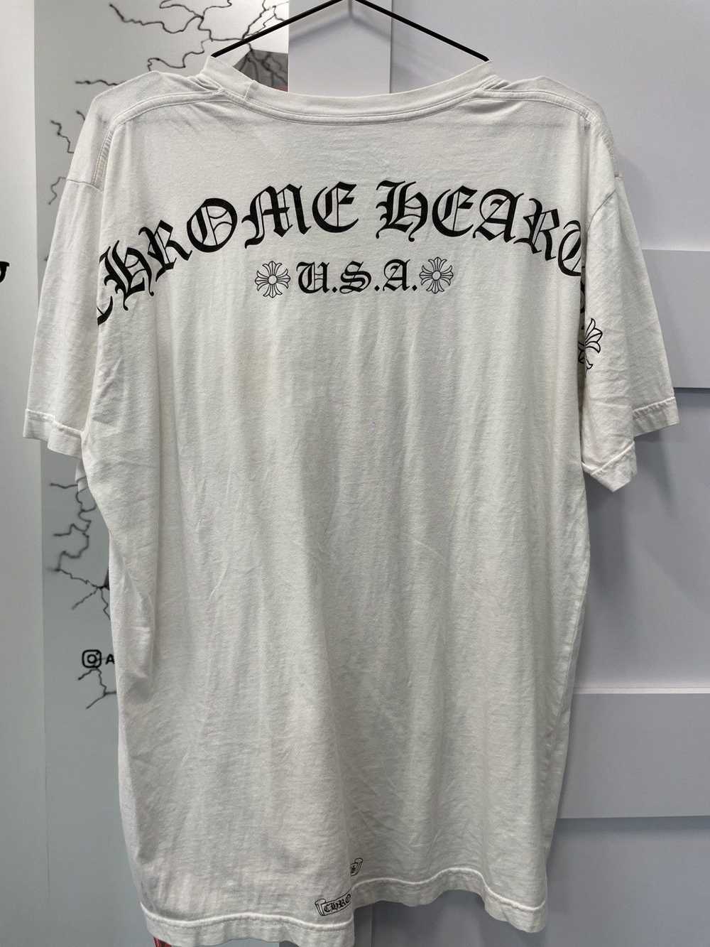 Chrome Hearts Chrome Hearts Arch Logo Tee White - image 2