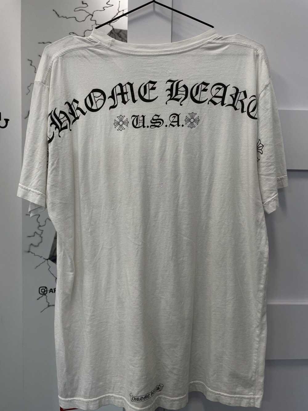 Chrome Hearts Chrome Hearts Arch Logo Tee White - image 1