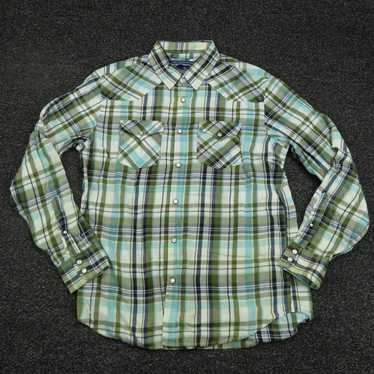 Old Navy Old Navy Shirt Adult Medium Green & Blue 