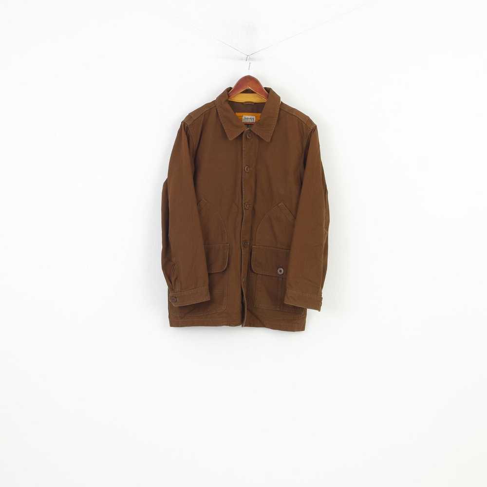 Timberland × Vintage Timberland Men S Jacket Brow… - image 1