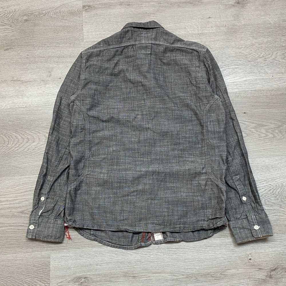 G Star Raw G Star Raw NE 5620 Zion Button Up Gray… - image 3