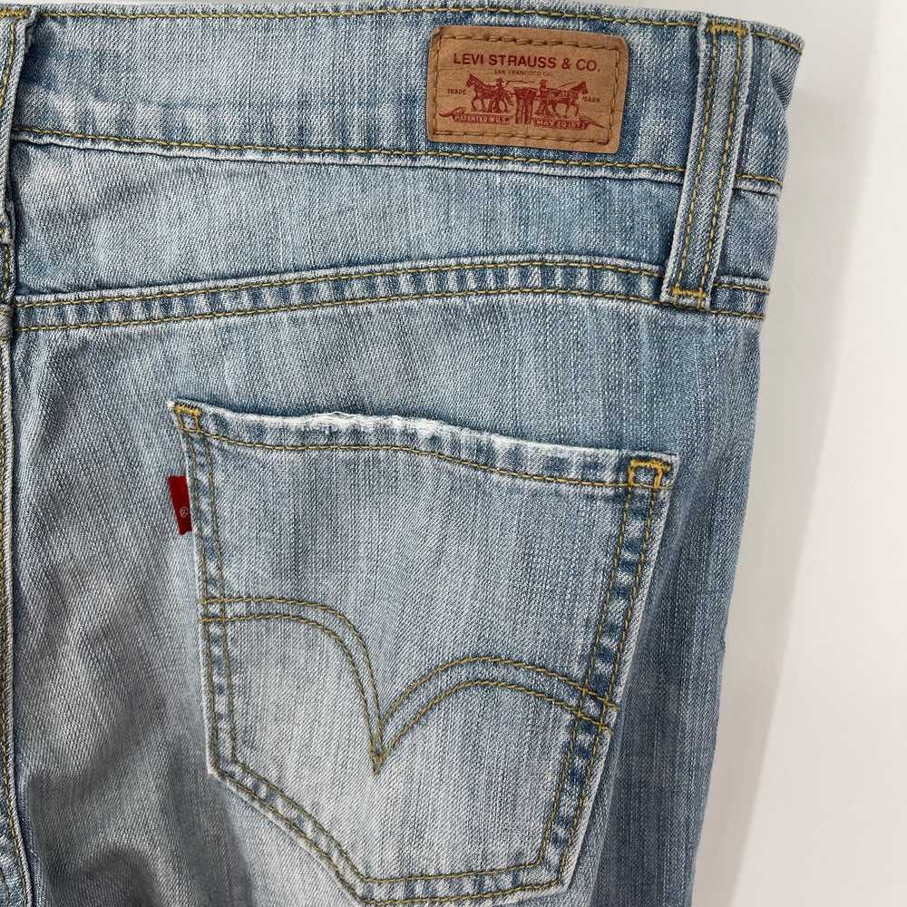 Levi's Levi's 513 Boyfriend Jeans Jr Sz 9 M Faded… - image 10