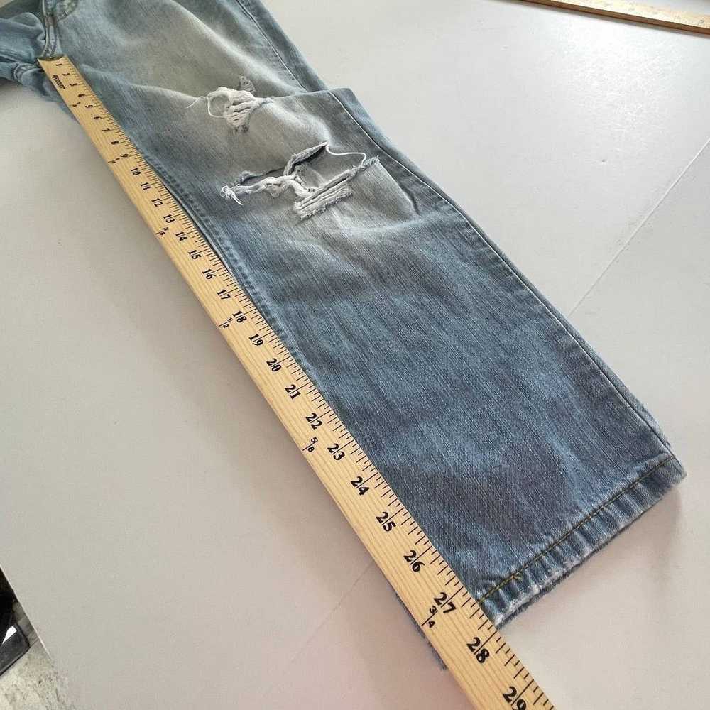 Levi's Levi's 513 Boyfriend Jeans Jr Sz 9 M Faded… - image 3