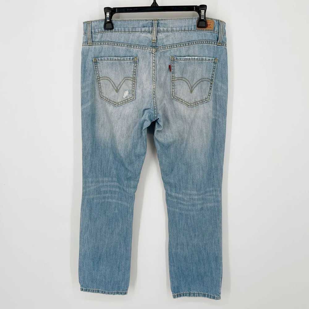 Levi's Levi's 513 Boyfriend Jeans Jr Sz 9 M Faded… - image 8