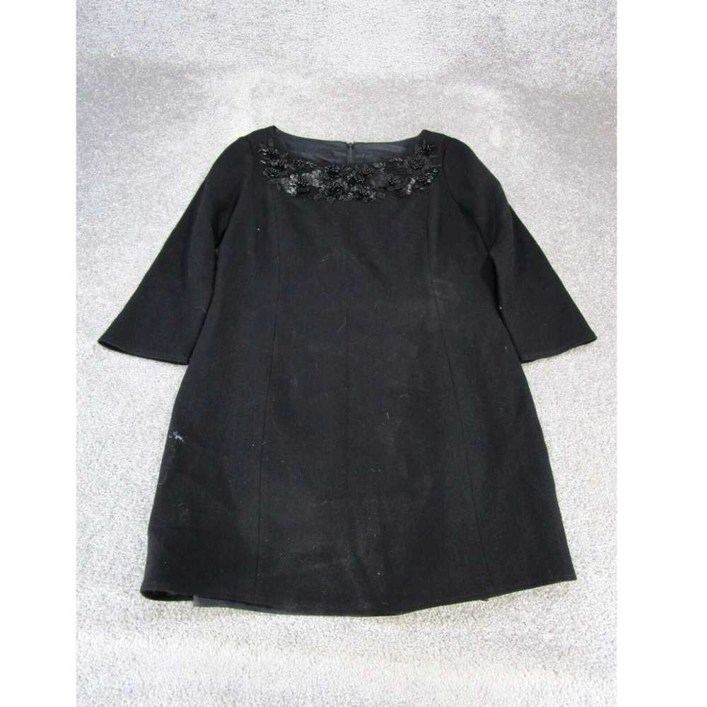 Vintage Carmen Marc Valvo Shift Dress Womens 10 B… - image 1