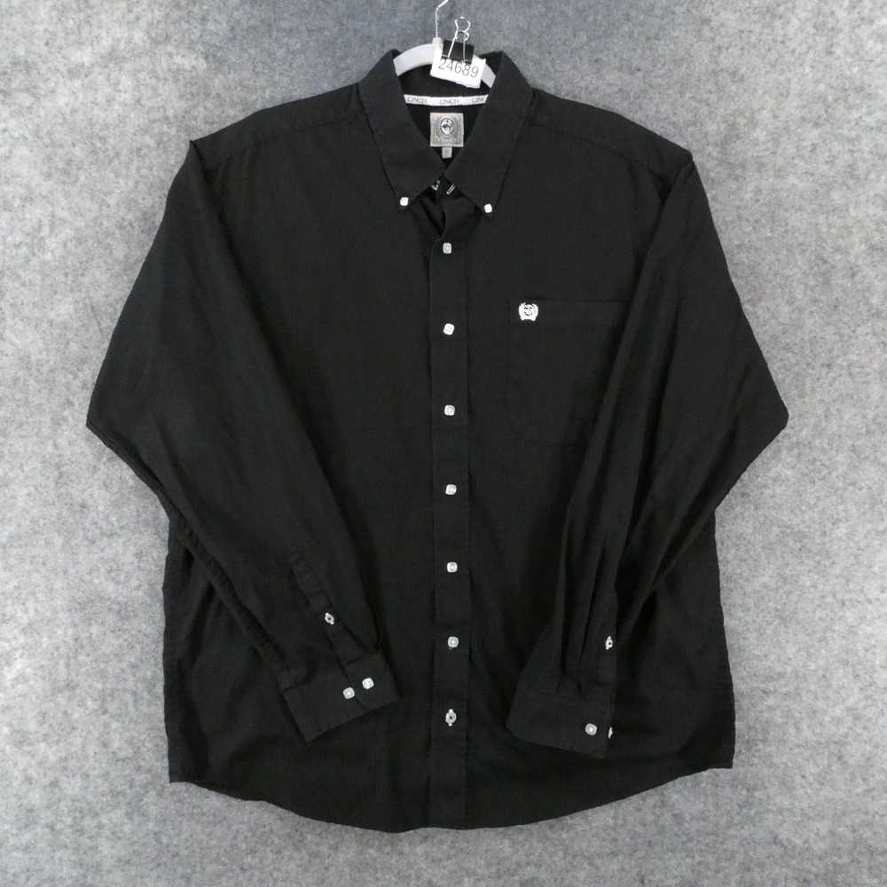 Logo 7 Mens Medium Long Sleeve Western Button Up … - image 1