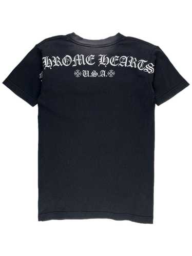 クロムハーツ ブラックロゴクロスTシャツ oo380 y2k 1980年代 - メルカリ