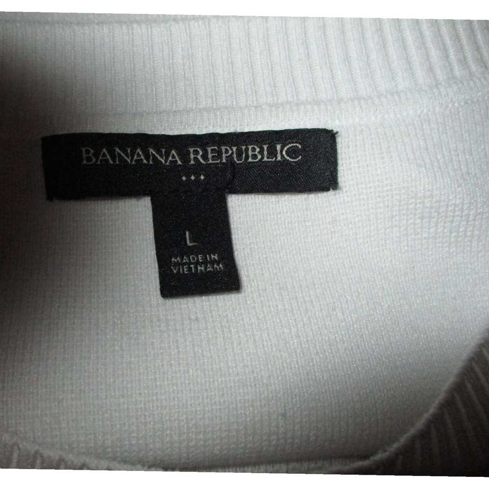 Banana Republic Luxurious White Cap Sleeve Golf S… - image 6