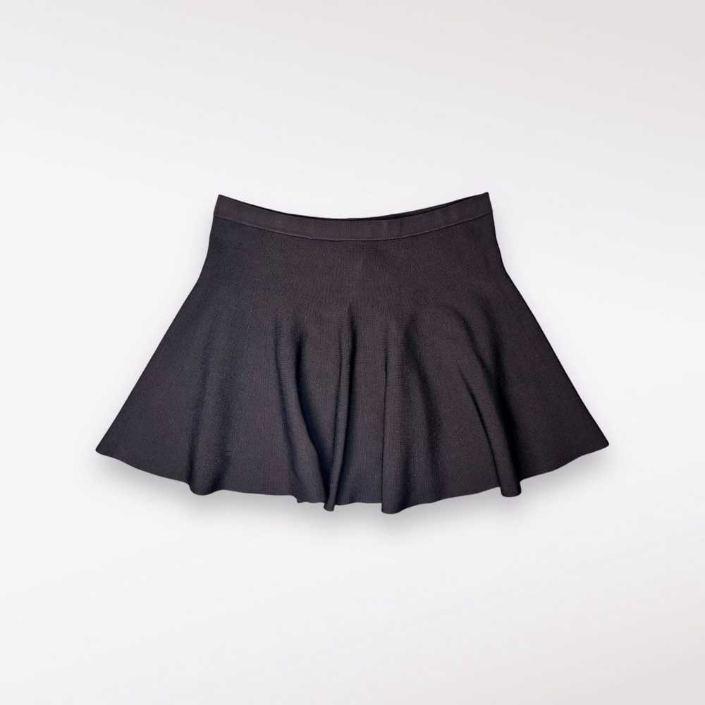 Club Monaco Club Monaco Knit Mini Skirt Black Ela… - image 8