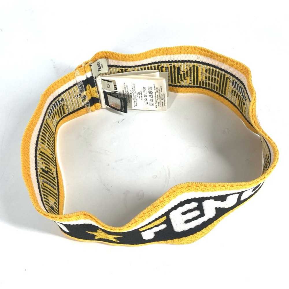 Fendi Fendi Headband Hair Hairband Polyester Men'… - image 7