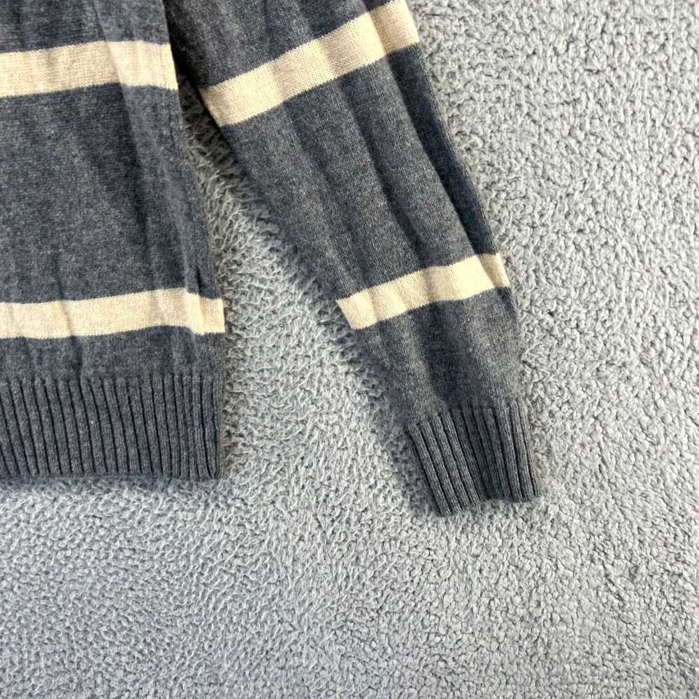 American Eagle Outfitters Gray and White Striped … - image 2