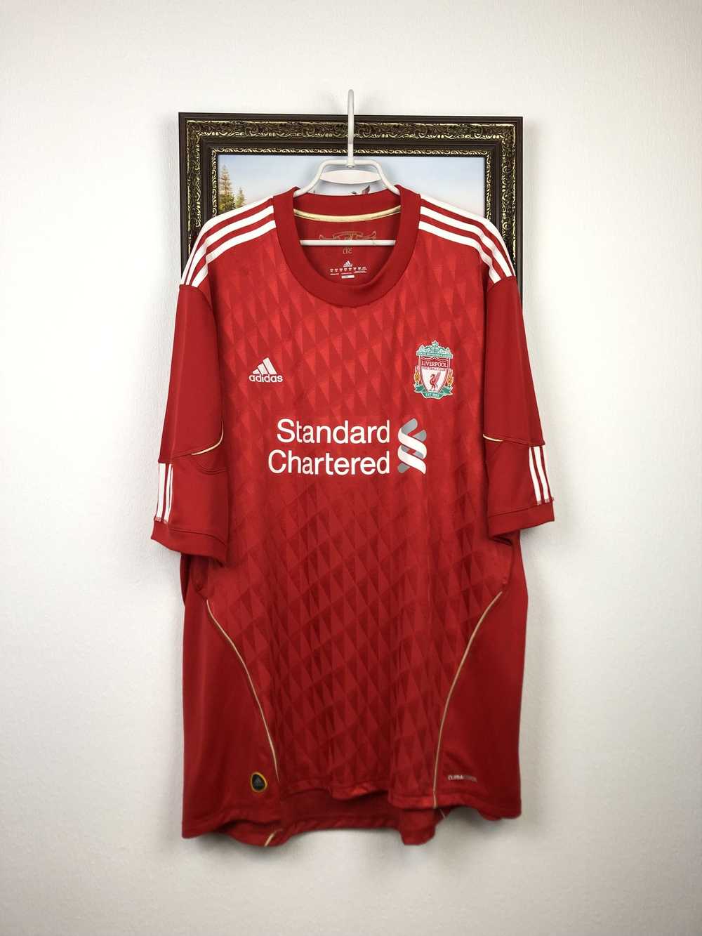 Adidas × Soccer Jersey × Vintage Liverpool footba… - image 1