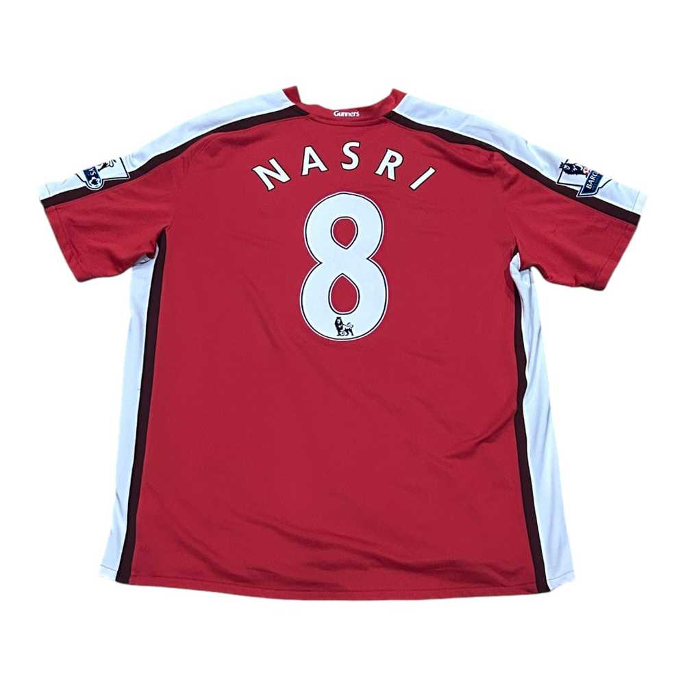 2009 Arsenal FC Samir Nasri Home Jersey sz XL - image 2