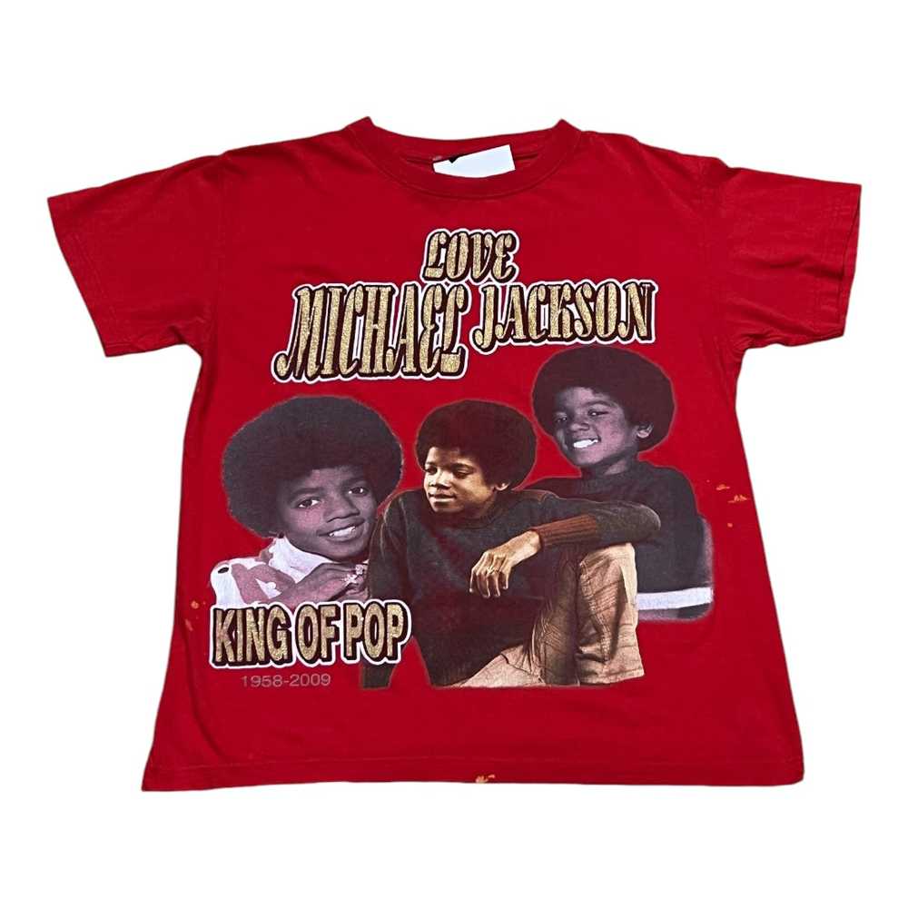 LOVE MICHAEL JACKSON TSHIRT SZ M - image 2