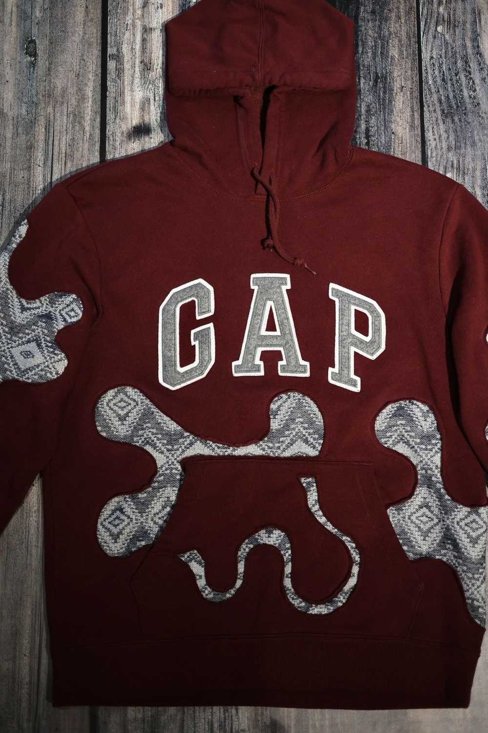 Custom × Gap × Streetwear GAP Custom Hoodie Vinta… - image 2