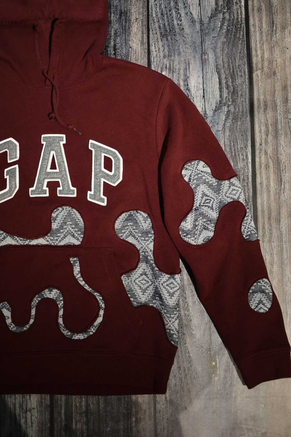 Custom × Gap × Streetwear GAP Custom Hoodie Vinta… - image 4