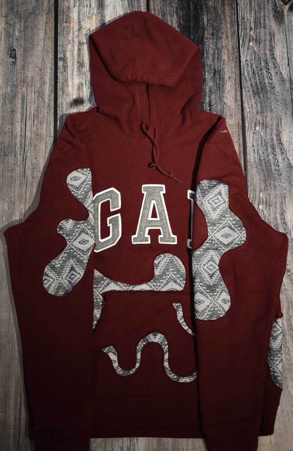 Custom × Gap × Streetwear GAP Custom Hoodie Vinta… - image 5