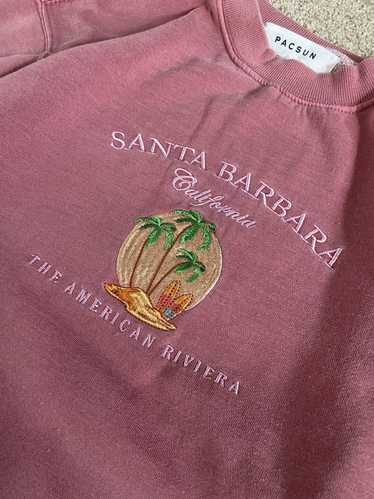 Pacsun Santa Barbara Vintage Crewneck Sweatshirt