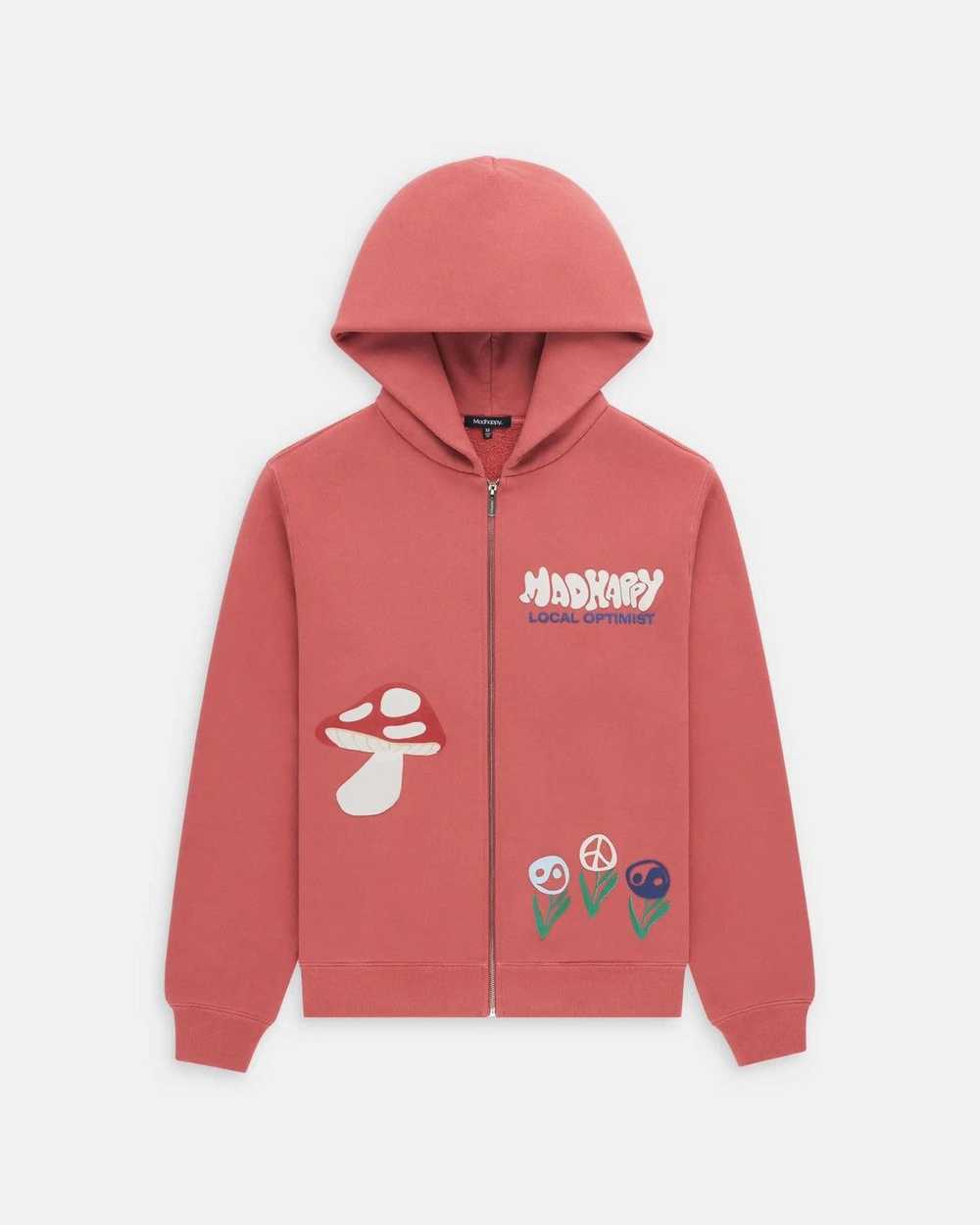 Madhappy Madhappy Local Optimist Zip Up Hoodie - image 1