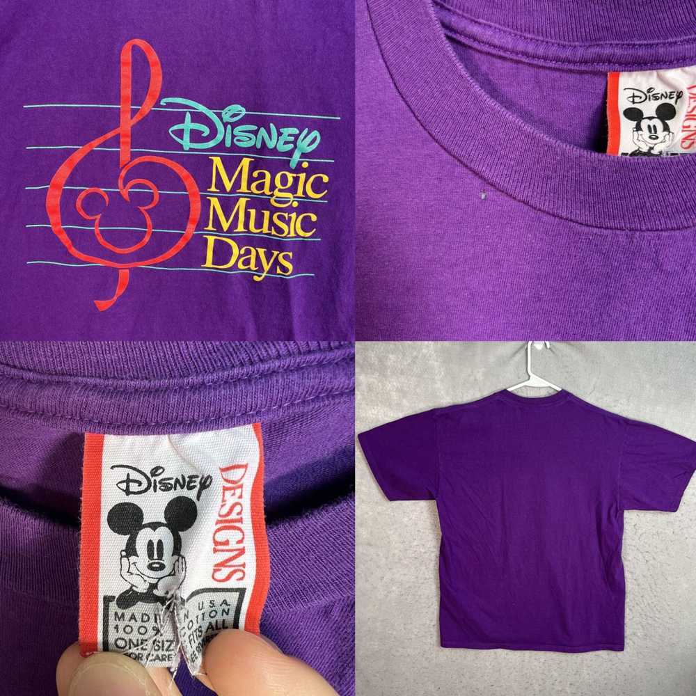 Disney Vintage 90s Disney Designs Magic Music Day… - image 4