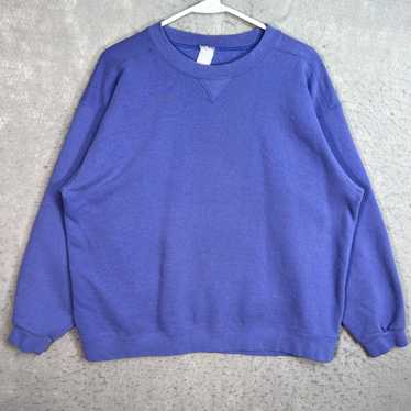 Tultex Vintage 90s Tultex Blank Sweater Adult XL B