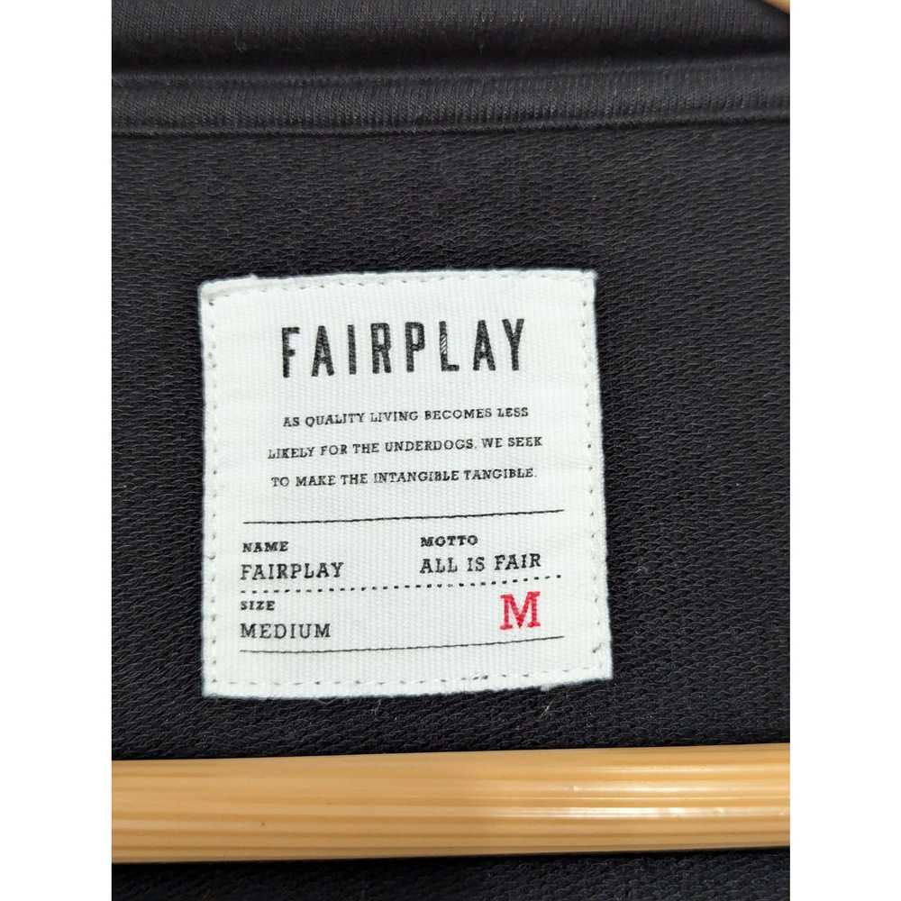 Fairplay FAIRPLAY Oversized Asymmetrical Black Te… - image 5