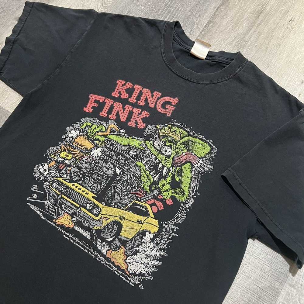 Ed Roth × Vintage VTG Ed Roth King Fink Black Hot… - image 3