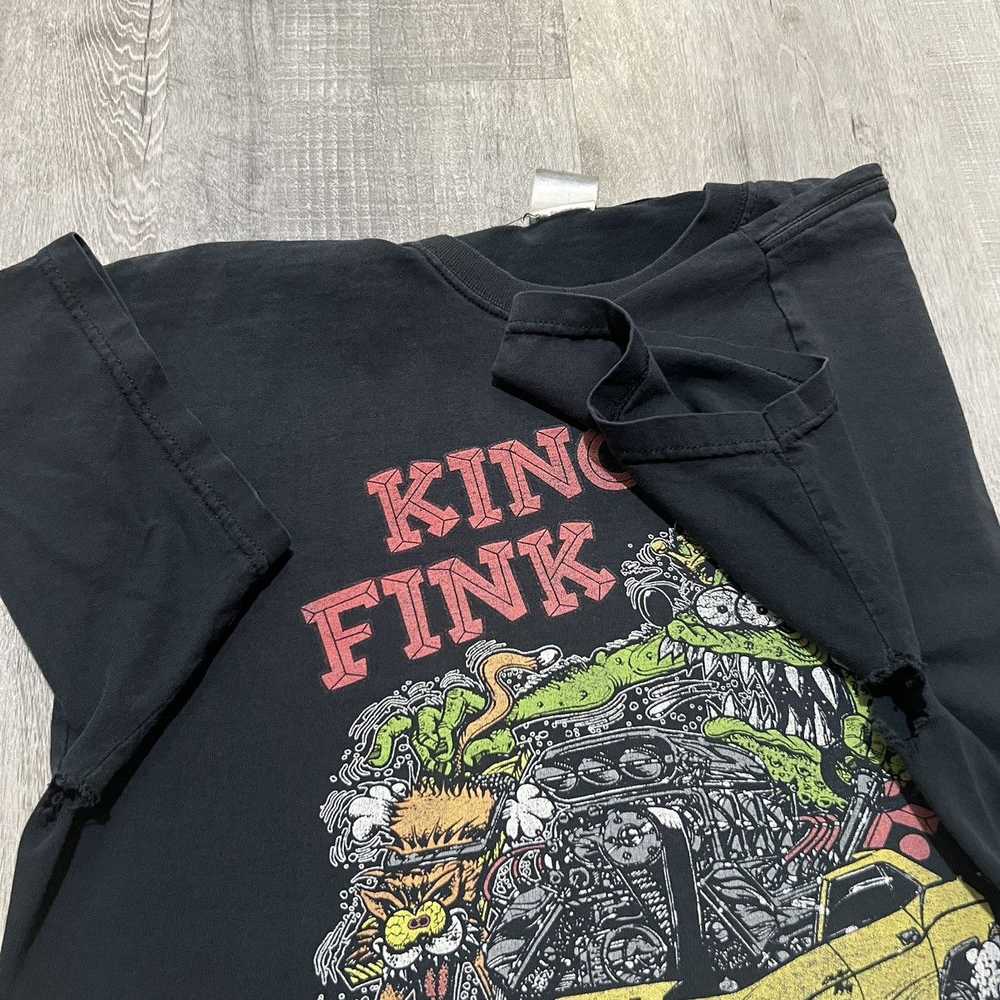 Ed Roth × Vintage VTG Ed Roth King Fink Black Hot… - image 5