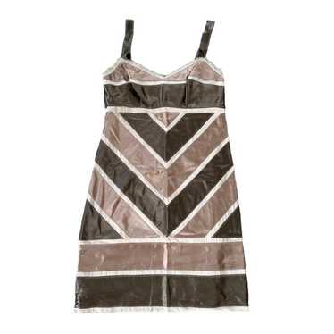 Bcbg Maxazria BCBG MaxAzria Chevron Colorblock Sil