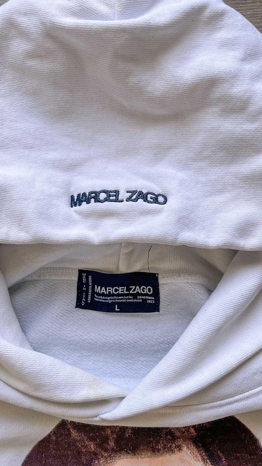 Asspizza × Marcel Zago Jesus Logo Hoodie - image 3