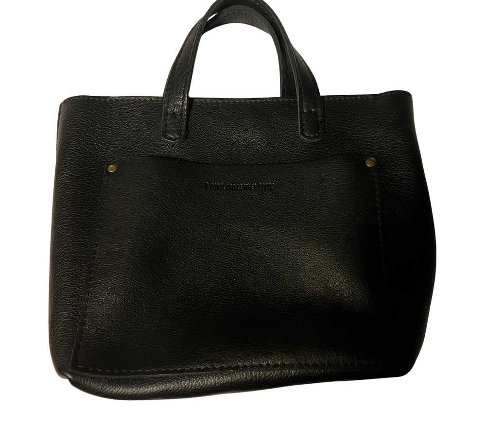 Portland Leather Mini Crossbody Tote - image 1