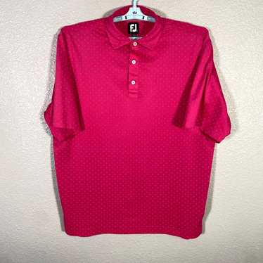 Footjoy Footjoy Polo Shirt Mens Large Pink Golf P… - image 1