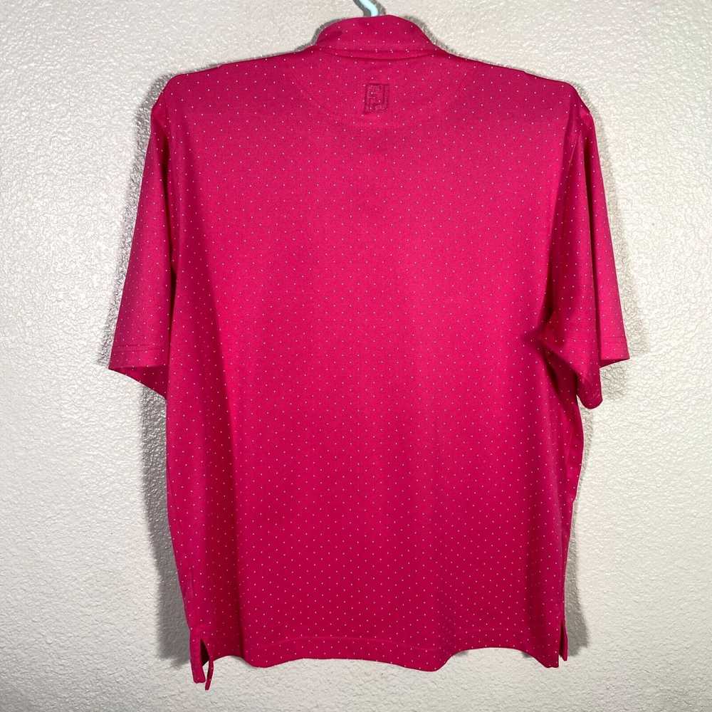 Footjoy Footjoy Polo Shirt Mens Large Pink Golf P… - image 3