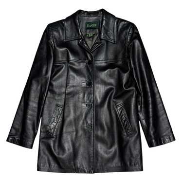 Danier × Leather Jacket Danier GENUINE LEATHER Vi… - image 1