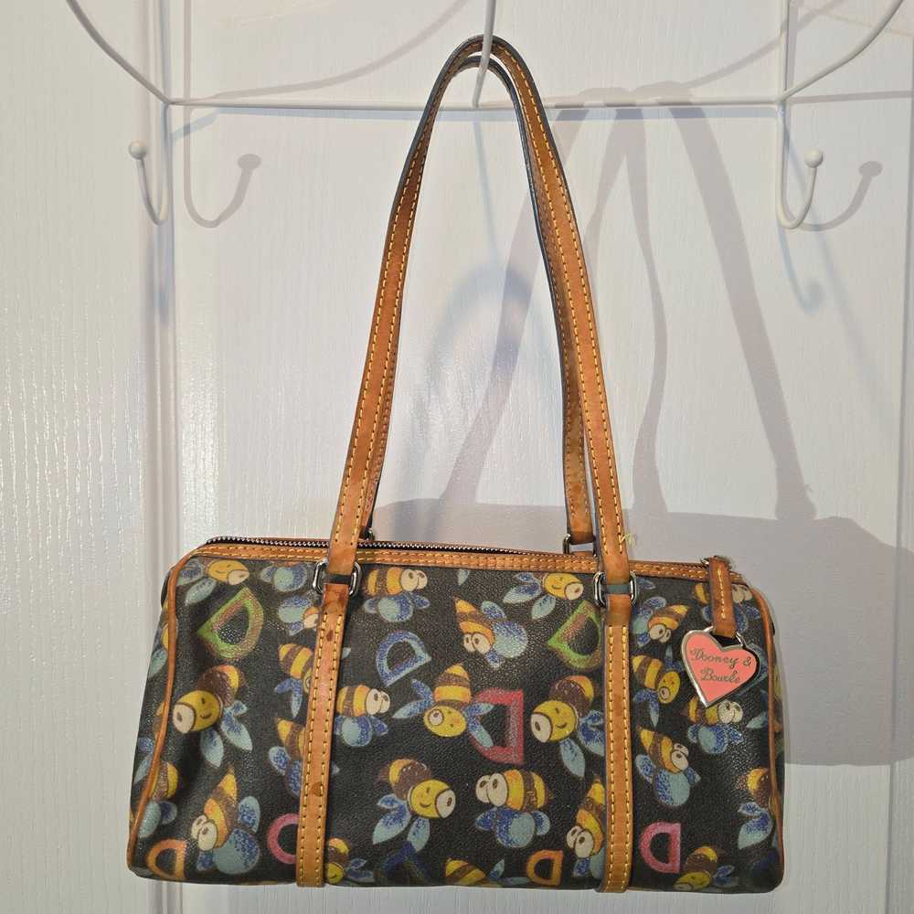 Dooney & Bourke Dooney & Bourke Bee Barrel bag Y2… - image 1