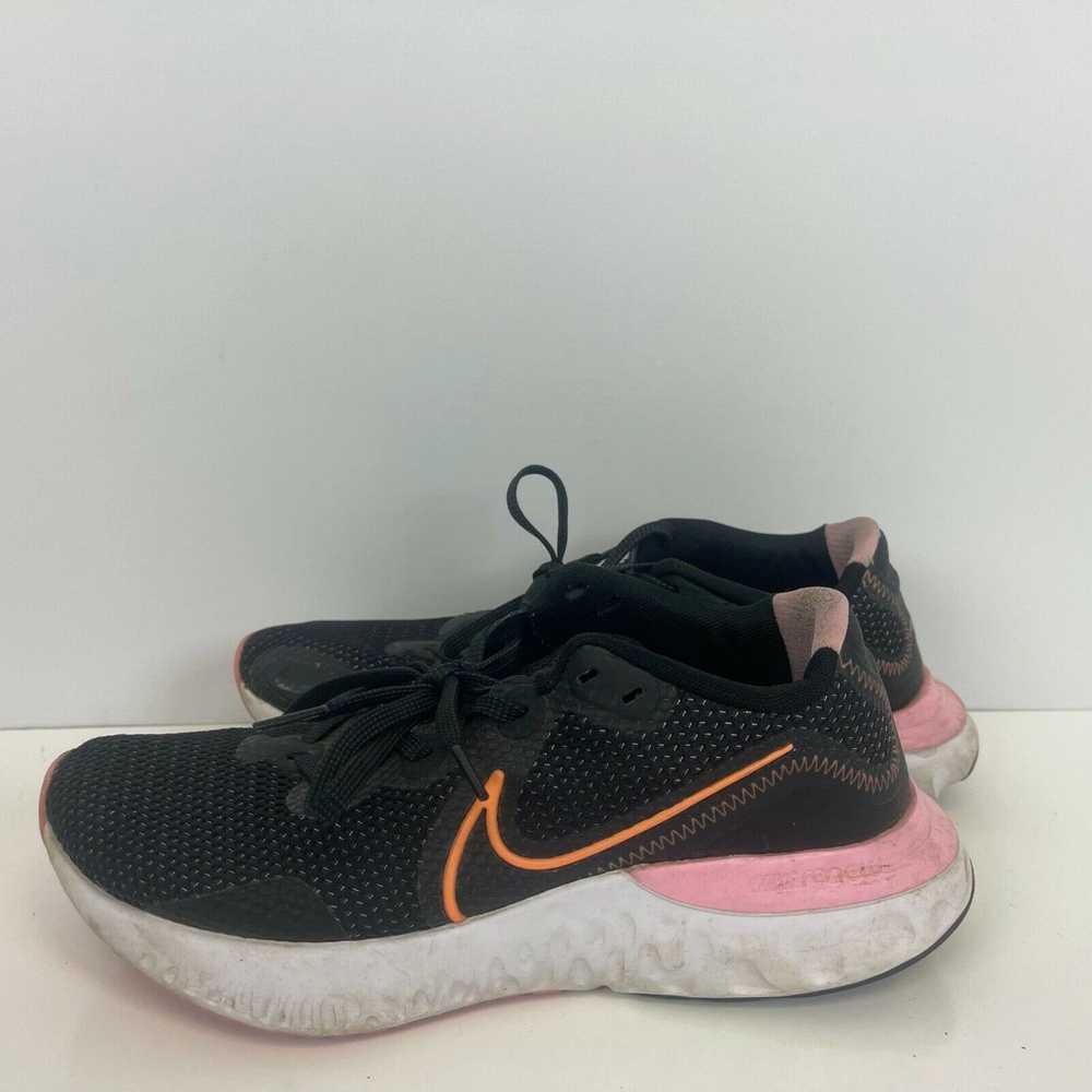 Nike Nike Renew Run Running Shoes Black Orange Pi… - image 1